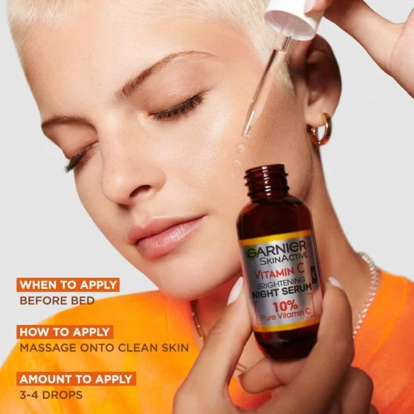 Garnier Targeted Anti Dark Spot Night Serum - Image 4