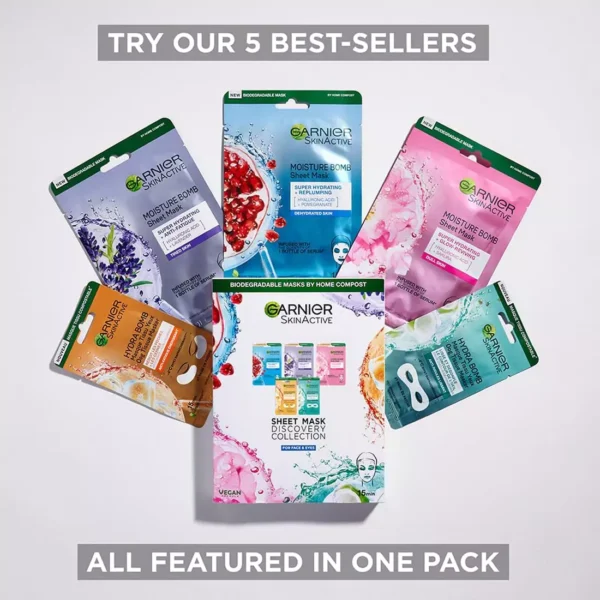 Garnier Sheet Mask Discovery Collection - Image 7