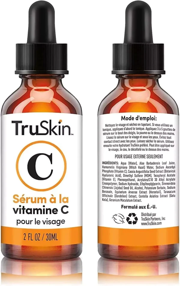 TruSkin Vitamin C Serum for Face - 2 Fl Oz 60 ml - Image 8